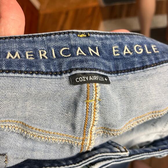 American Eagle Men’s Cozy Airflex+ Athletic Fit Jeans Straight 36 x 31 Western - Picture 5 of 5